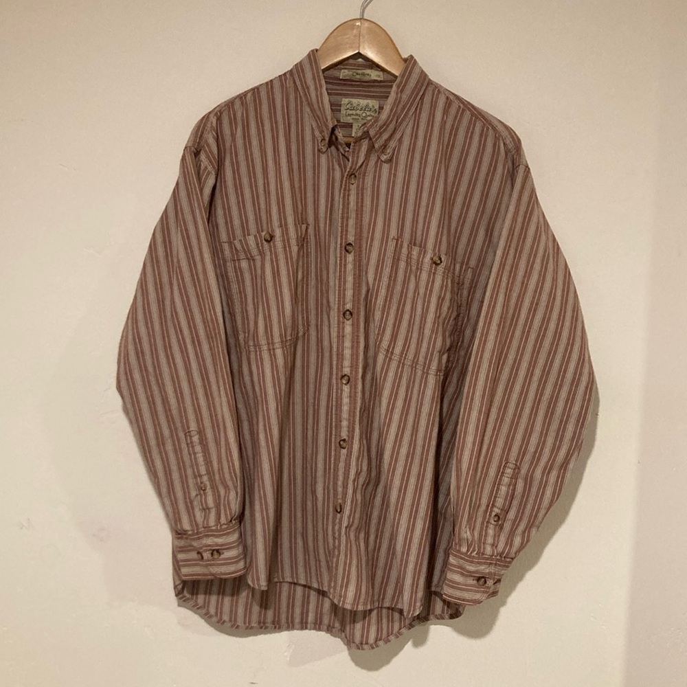 CABELA’S Men’s Size Large Reg Button Down